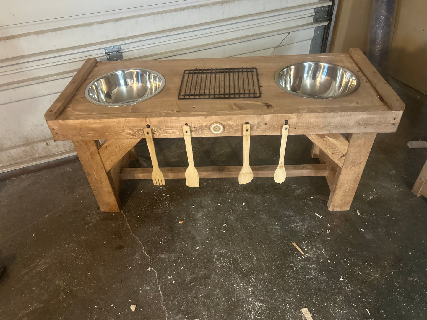 Flat Top Mud Kitchen