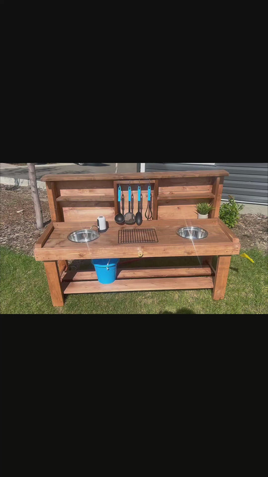Standard Mud Kitchen with water feature